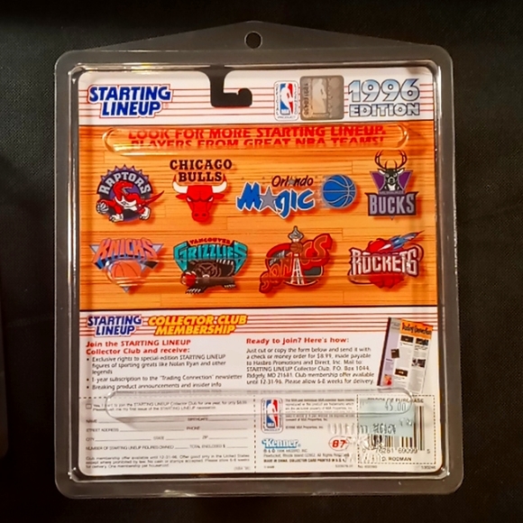 Starting Lineup (3) - 1996 - Dennis Rodman - Base Series (Hair Color Variations) - Picture 7 of 12